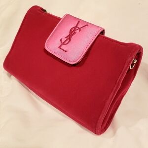 Yves Saint Laurent Velvet Makeup Bag